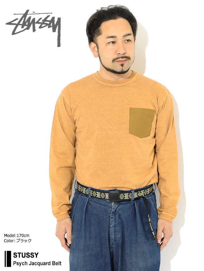 STUSSY ステューシー ベルト メンズ Psych Jacquard ( stussy STUSSY ステューシー ベルト メンズ Psych Jacquard ( stussy