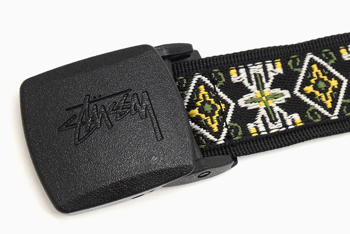 STUSSY ステューシー ベルト メンズ Psych Jacquard ( stussy