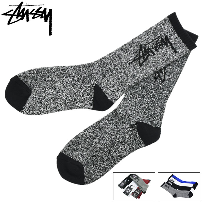 STUSSY（ステューシー） ソックス メンズ Stock(stussy crew socks