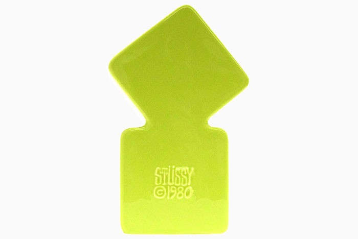 Stussy ダイス型花瓶 ライムグリーン 2020年 STUSSY ステューシー 花瓶 Mushroom Ceramic(stussy vase 花器