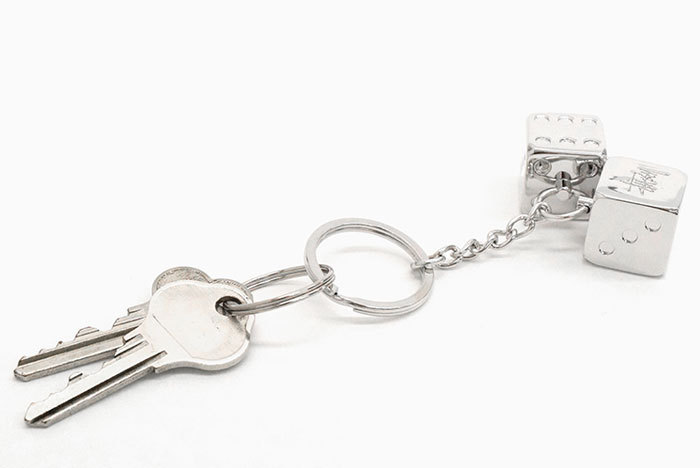 STUSSY ステューシー キーホルダー Metal Dice ( stussy