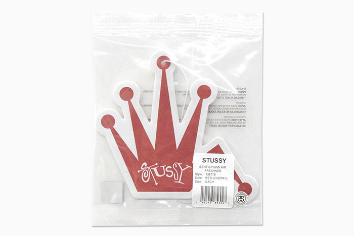 ステューシー エアフレッシュナー STUSSY Bent Crown ( stussy air freshener 芳香剤 カー用品 ペーパータイプ  138718 USAモデル 正規 小物 )