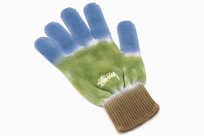 ステューシー 手袋 STUSSY メンズ Earth Day Knit stussy glove グローブ タイダイ染め 138731  USAモデル 正規 小物 :STU-138731:ice field 通販 