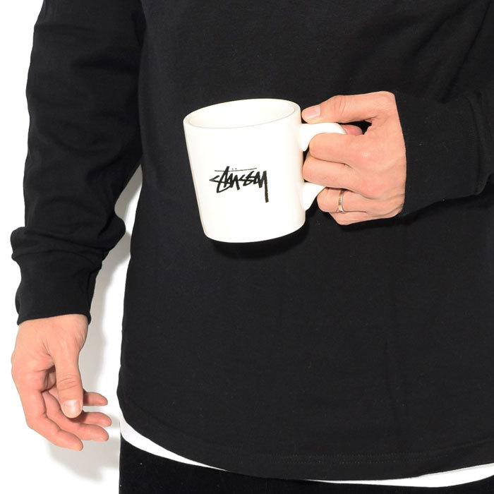 STUSSY ステューシー マグカップ Behind The 8 Ball Ceramic