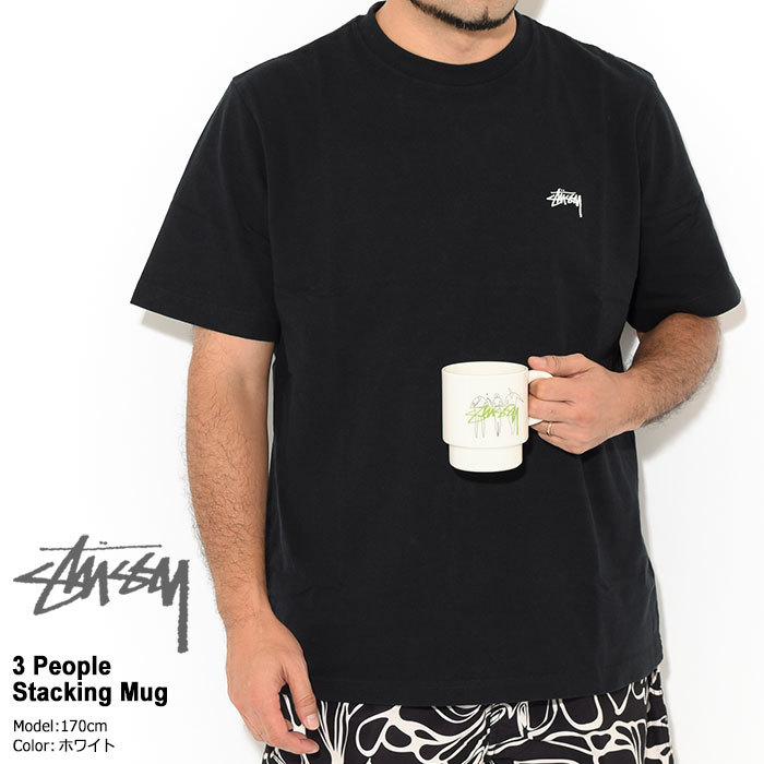 STUSSY（ステューシー） マグカップ STUSSY 3 People Stacking