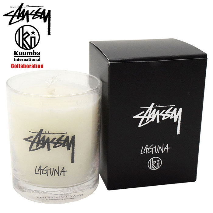 ステューシー キャンドル STUSSY Kuumba International Scented Candle コラボ ( クンバ インターナショナル  138792 USAモデル 正規 小物 )