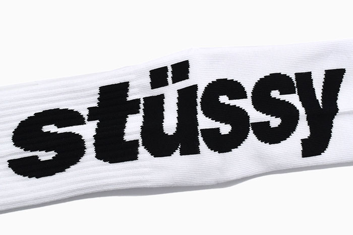 STUSSY（ステューシー） ソックス メンズ Big Helvetica ( stussy crew