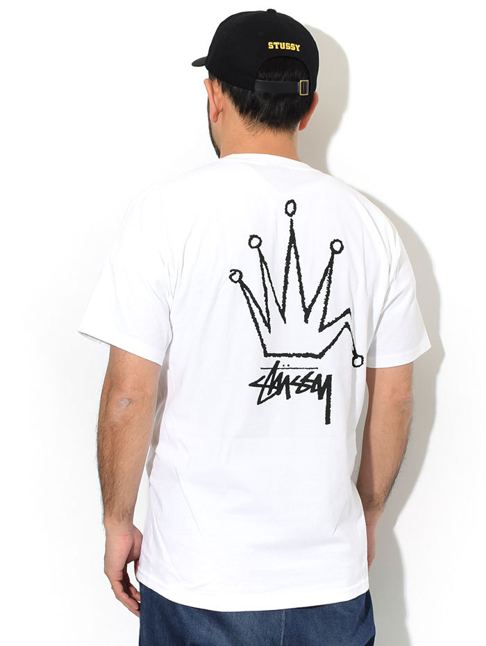 【正規品】Stussy King Crown Tシャツ 男女兼用 King Crown Tee – Cayenne | Tees | Stüssy Japan