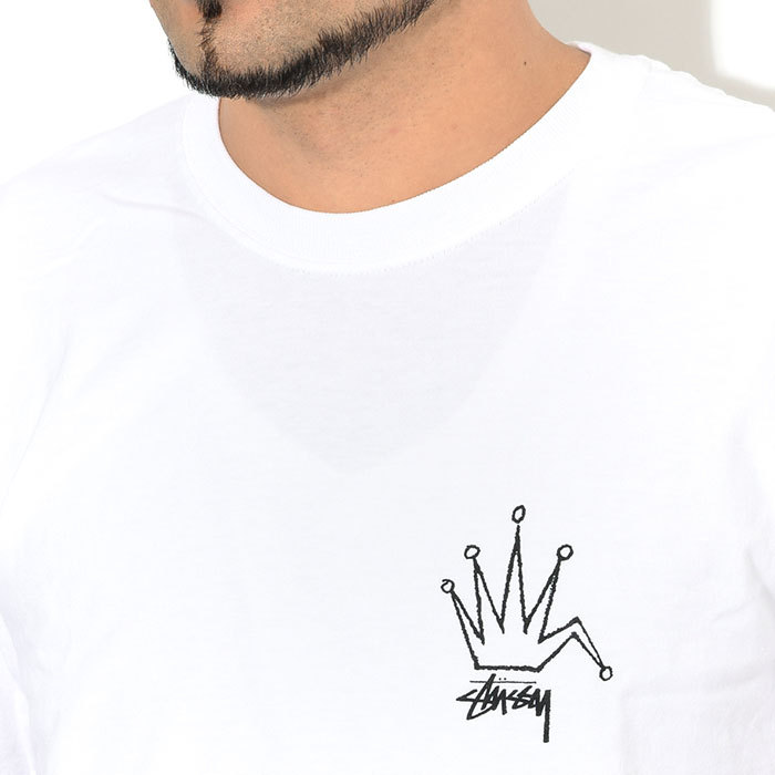 STUSSY ステューシー Tシャツ 半袖 メンズ Old Crown ( stussy
