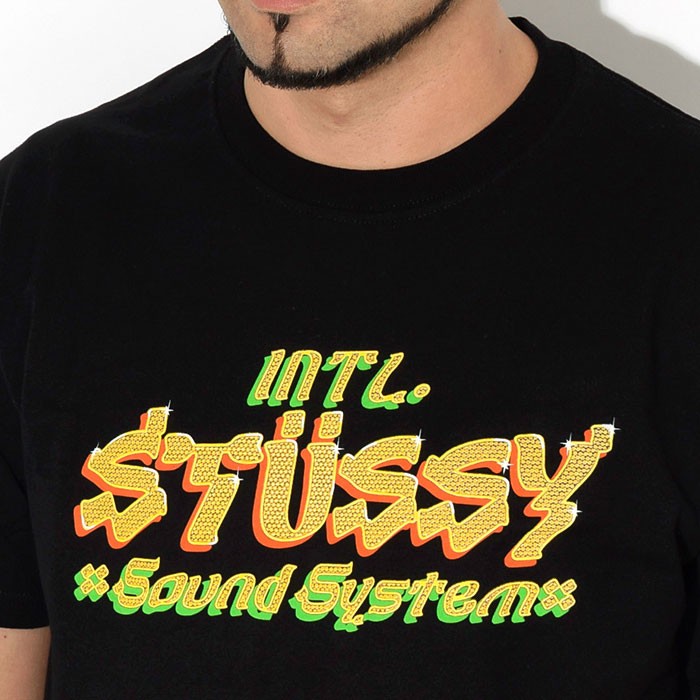 STUSSY（ステューシー） Tシャツ 半袖 メンズ Sound System ( stussy