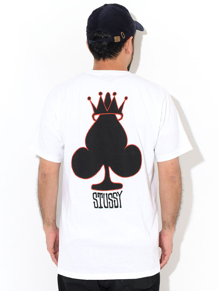 ステューシー Tシャツ 半袖 STUSSY メンズ Crown Spade ( stussy tee T