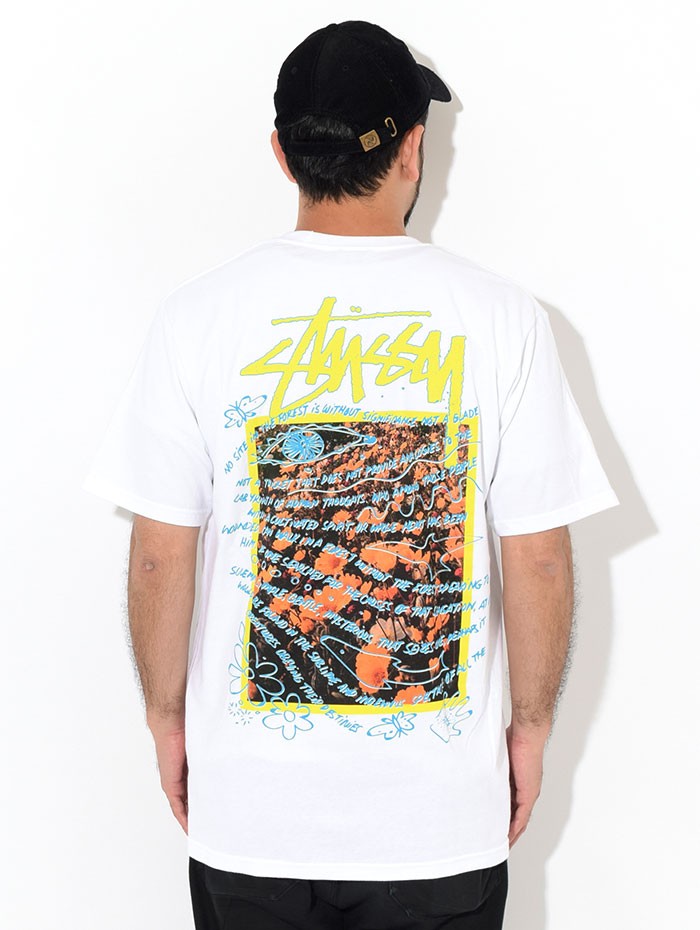 ステューシー Tシャツ 半袖 STUSSY メンズ Super Bloom ( stussy tee T