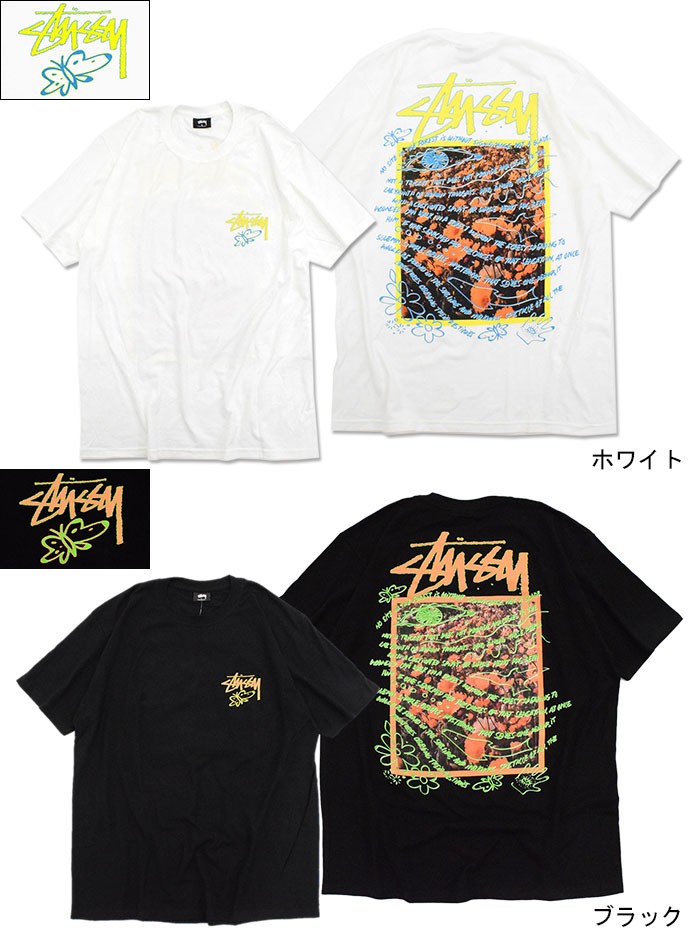 STUSSY ステューシー Tシャツ 半袖 メンズ Super Bloom ( stussy