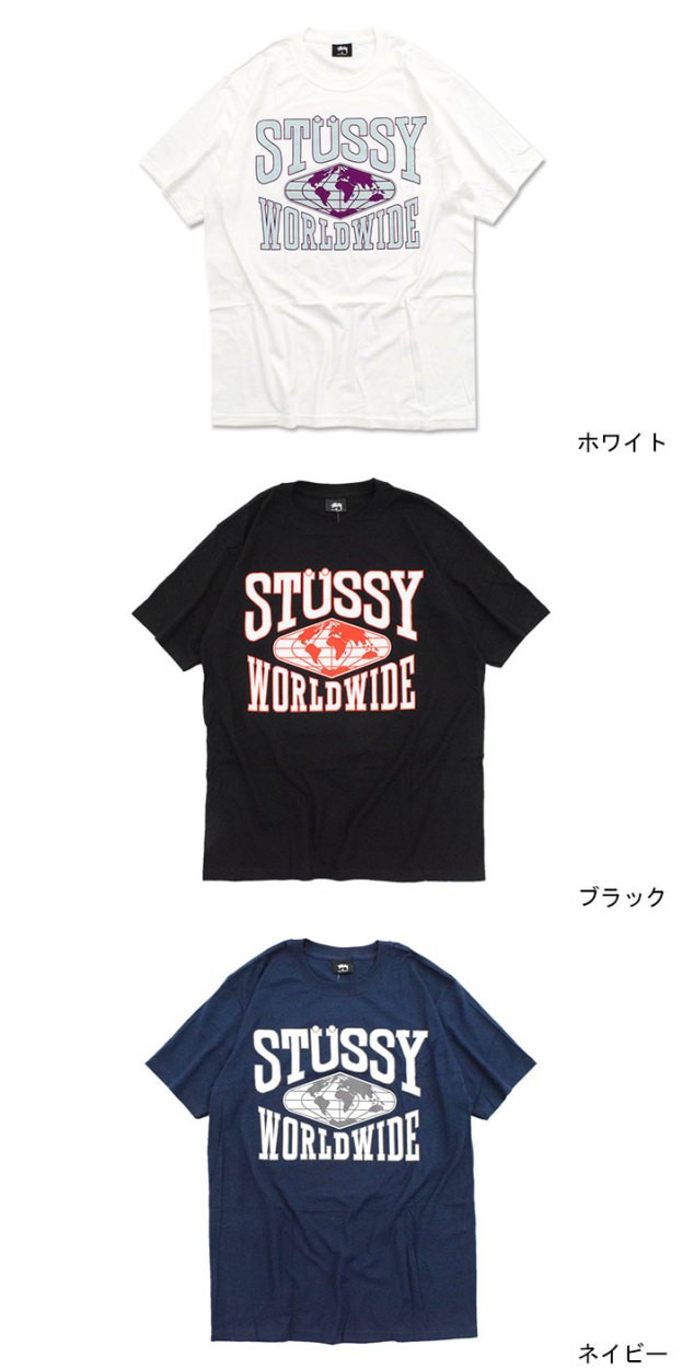 ステューシー Tシャツ 半袖 STUSSY メンズ Worldwide ( stussy tee T 