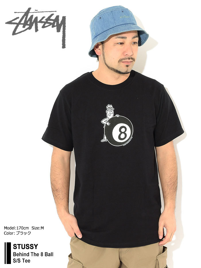 STUSSY ステューシー Tシャツ 半袖 メンズ Behind The 8 Ball