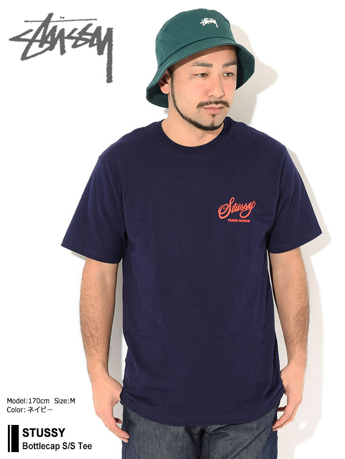 STUSSY（ステューシー） Tシャツ 半袖 メンズ Bottlecap ( stussy tee
