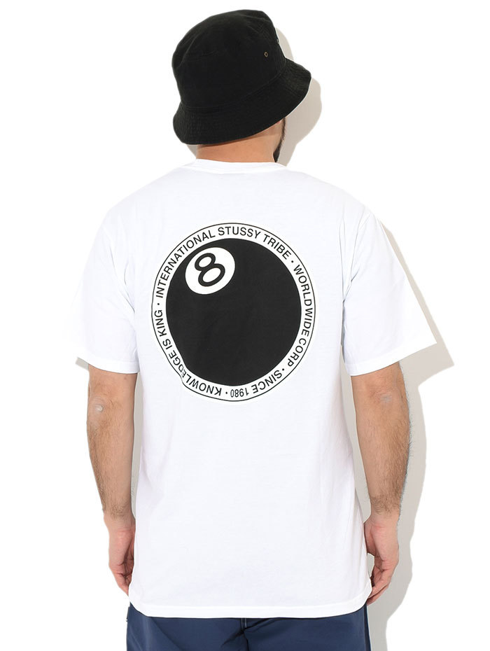 STUSSY ステューシー Tシャツ 半袖 メンズ 8 Ball Corp