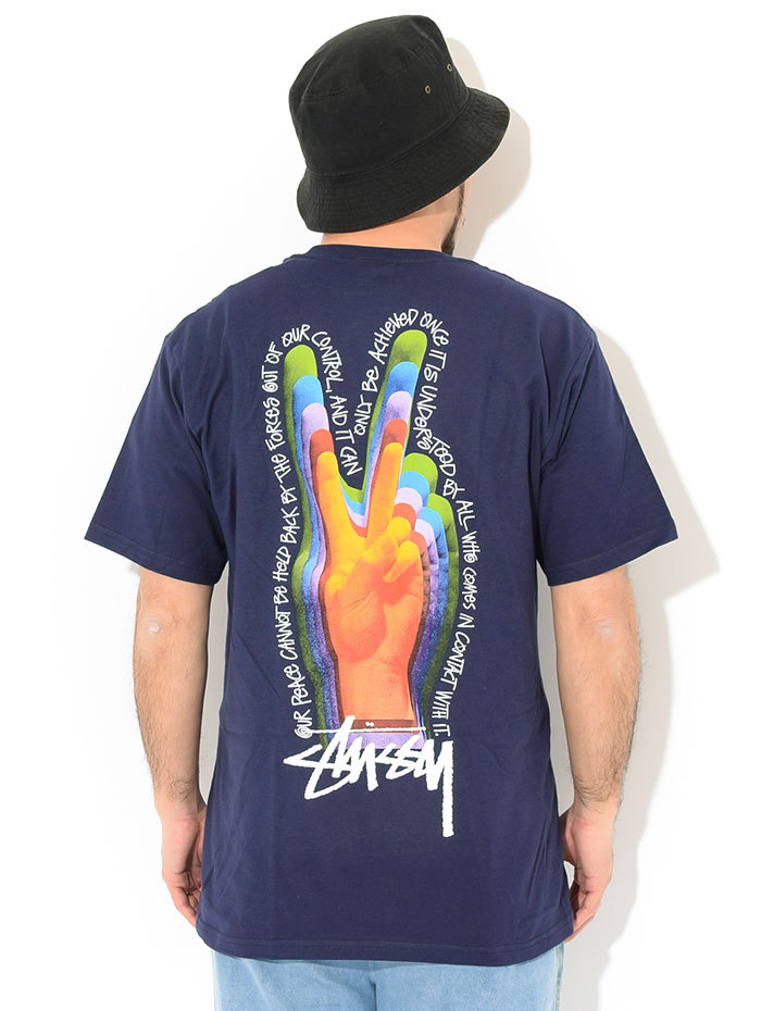 ステューシー Tシャツ 半袖 STUSSY メンズ & レディース Peace Sign