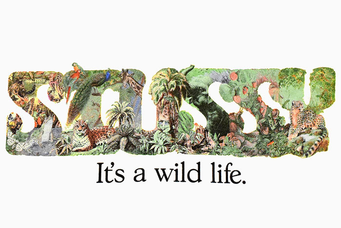 Stüssy 赤 M Tシャツ It's a wild life. s-l400.jpg