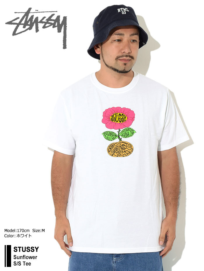 ステューシー Tシャツ 半袖 STUSSY メンズ & レディース Sunflower