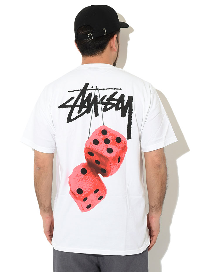 STUSSY（ステューシー） Tシャツ 半袖 メンズ Fuzzy Dice ( stussy tee