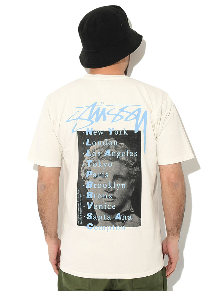 ステューシー Tシャツ 半袖 STUSSY メンズ Statue Pigment Dyed