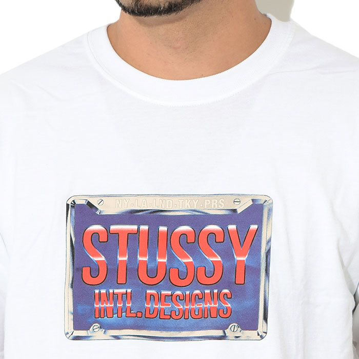 ステューシー Tシャツ 半袖 STUSSY メンズ Plates ( stussy tee T