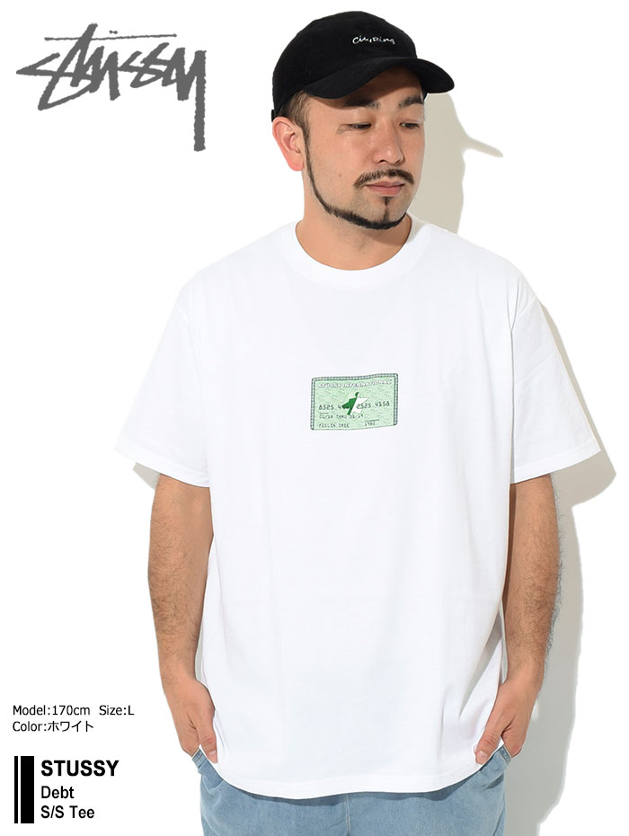 ステューシー Tシャツ 半袖 STUSSY メンズ Debt ( stussy tee Amex T