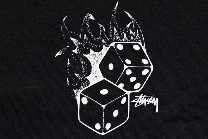 STUSSY ステューシー Fire Dice SS Tee ロゴ 半袖 Tシャツ STUSSY ステューシー Fire Dice SS Tee ロゴ 半袖 Tシャツ