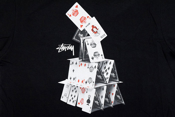 STUSSY ステューシー Tシャツ 半袖 メンズ House Of Cards