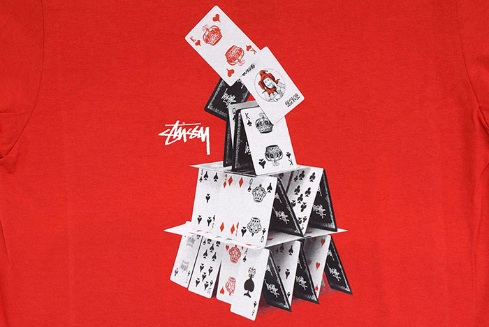 STUSSY ステューシー Tシャツ 半袖 メンズ House Of Cards