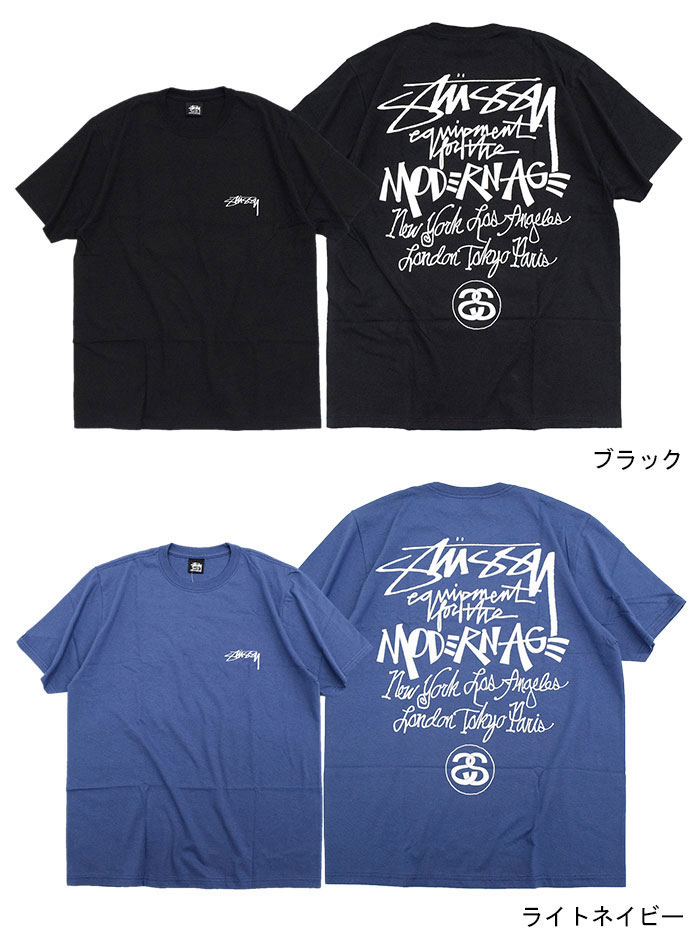 ステューシー Tシャツ 半袖 STUSSY メンズ Modern Age ( stussy tee T