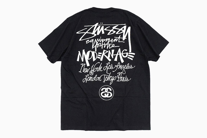 ステューシー Tシャツ 半袖 STUSSY メンズ Modern Age ( stussy tee