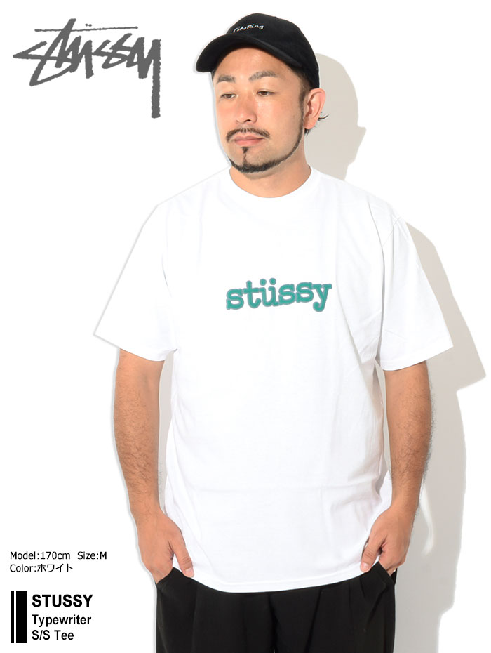 STUSSY（ステューシー） Tシャツ 半袖 メンズ Typewriter ( stussy tee