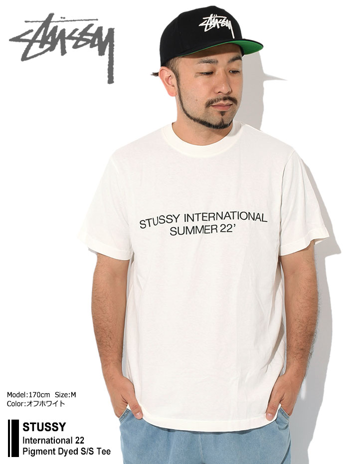 ステューシー Tシャツ 半袖 STUSSY メンズ International 22 Pigment 