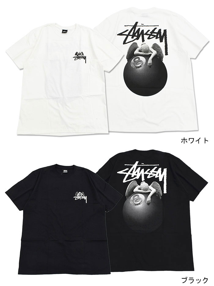 ステューシー Tシャツ 半袖 STUSSY メンズ Angel ( stussy tee T-SHIRTS カットソー トップス 男性用  1904842 USAモデル 正規 )[M便 1/1]