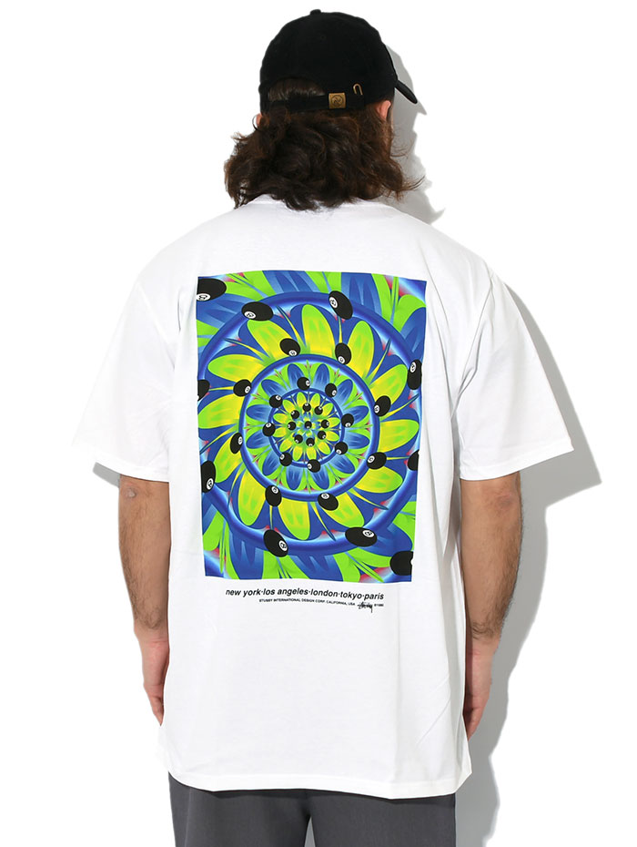 STUSSY ステューシー Tシャツ 半袖 メンズ Rabbit Hole ( stussy