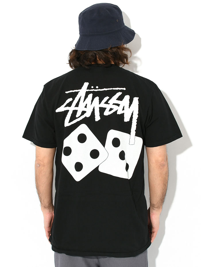 STUSSY DICE PIGMENT DYED 半袖 Tシャツ 送料/関税込 STUSSY ステューシー Tシャツ 半袖 メンズ Dice Pigment Dyed