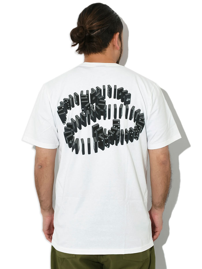 ステューシー Tシャツ 半袖 STUSSY メンズ Dominoes ( stussy tee T-SHIRTS カットソー トップス 1904898  USAモデル 正規 )[M便 1/1]