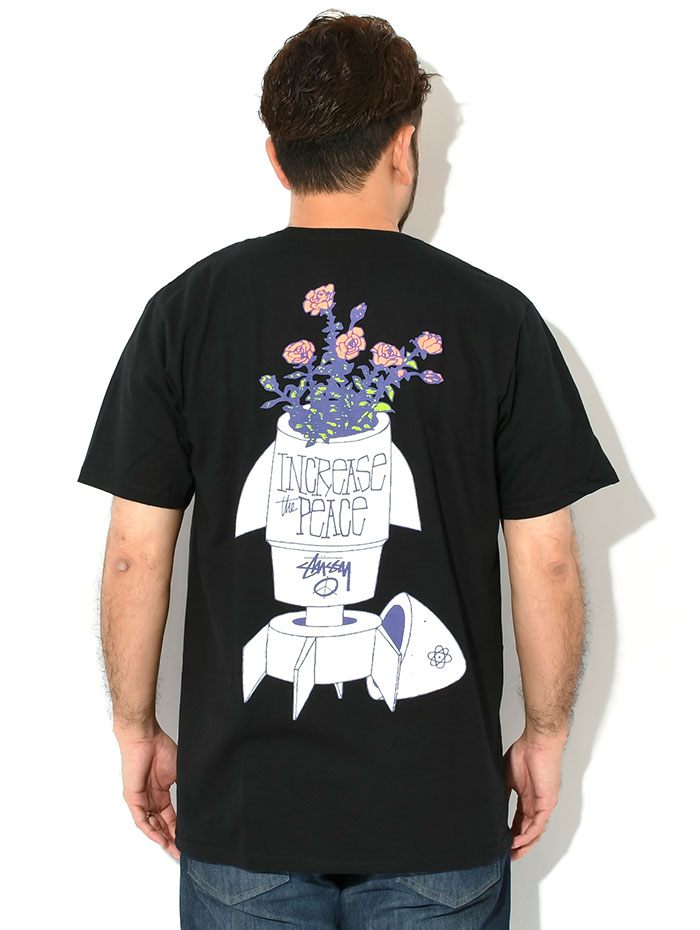 ステューシー Tシャツ 半袖 STUSSY メンズ Flower Bomb ( stussy tee T-SHIRTS カットソー トップス 男性用  1904933 USAモデル 正規 )[M便 1/1]