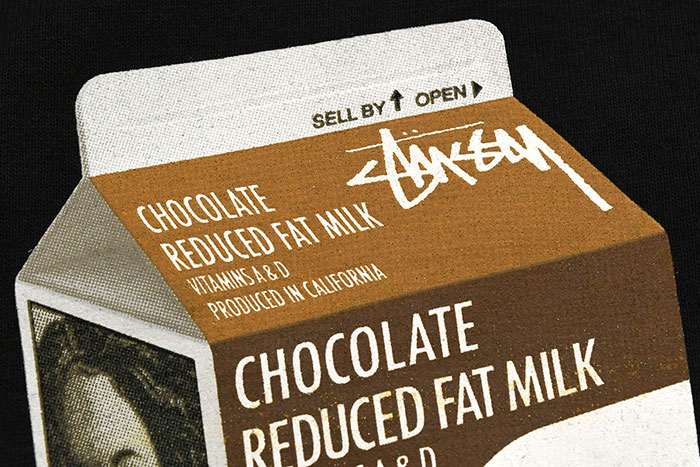 【新品】STUSSY ステューシー MILK TEE 半袖 ミルク Tシャツ ☆24AW 大人気☆STUSSY MILK TEE (STUSSY/Tシャツ・カットソー