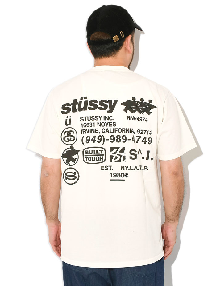 STUSSY ステューシー Tシャツ 半袖 メンズ DNA Pigment Dyed