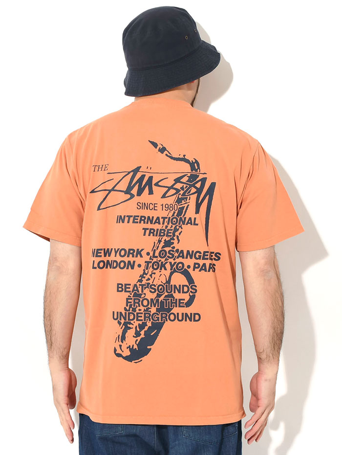 STUSSYステューシーのTシャツ Beat Sounds Pigment Dyed04