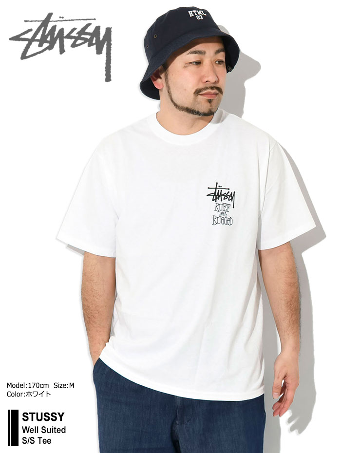 STUSSY ステューシー Tシャツ 半袖 メンズ Well Suited ( stussy