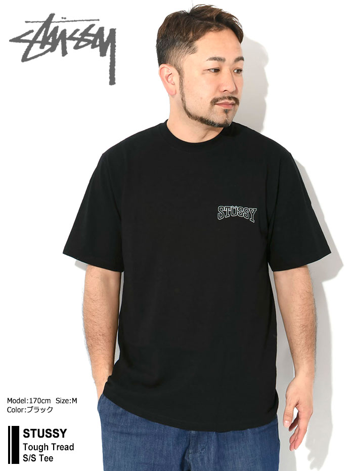【STUSSY】★Tシャツ★ TOUGH TREAD TEE Tough Tread Tee – Black | Tees | Stüssy