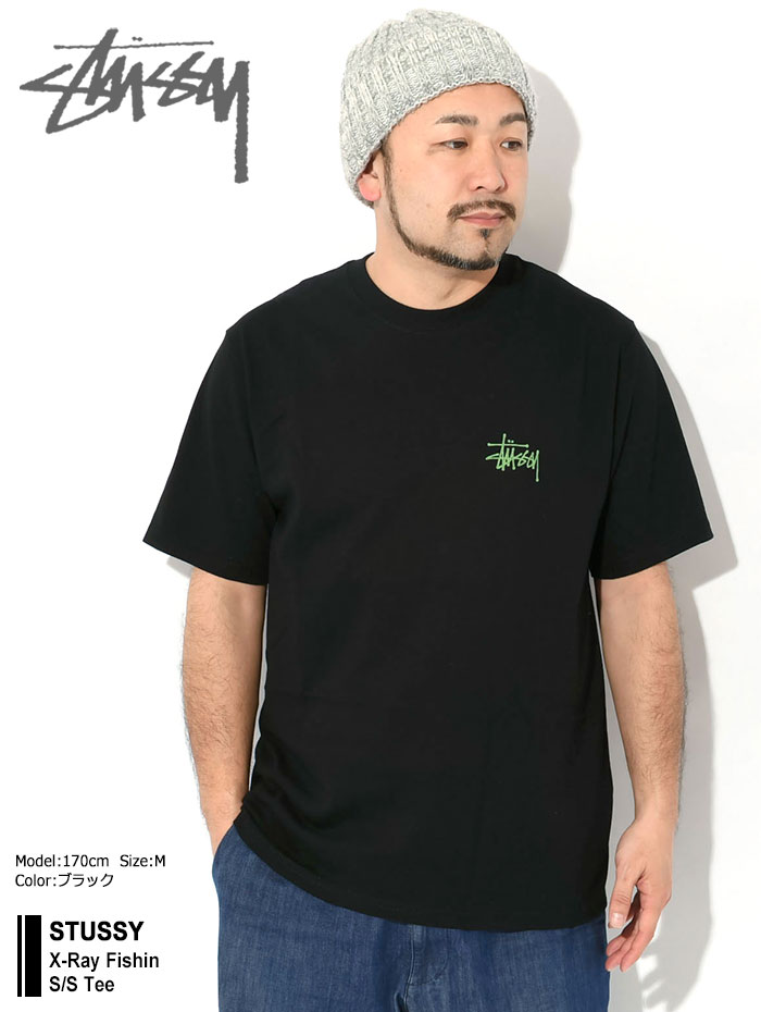STUSSY ステューシー Tシャツ 半袖 メンズ X-Ray Fishin