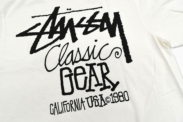 STUSSY ステューシー Tシャツ 半袖 メンズ Classic Gear Pigment