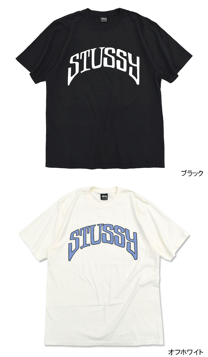 STUSSY ステューシー Tシャツ 半袖 メンズ Arched Pigment Dyed