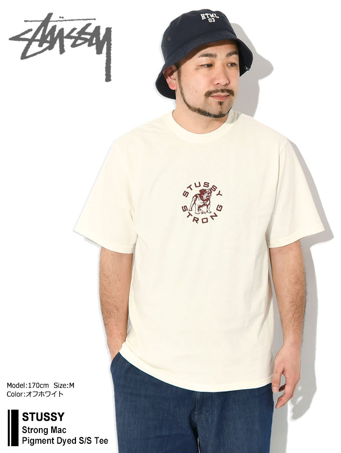 STUSSY ステューシー Tシャツ 半袖 メンズ Strong Mac Pigment
