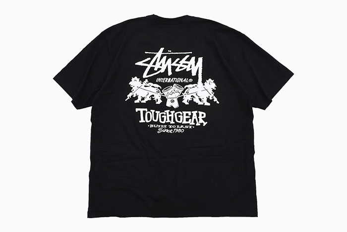 ★ STUSSY★ TOUGH GEAR INTERNATIONAL TEE T-shirt 半袖Tシャツ Tough Tread Tee – Black | Tees | Stüssy Japan